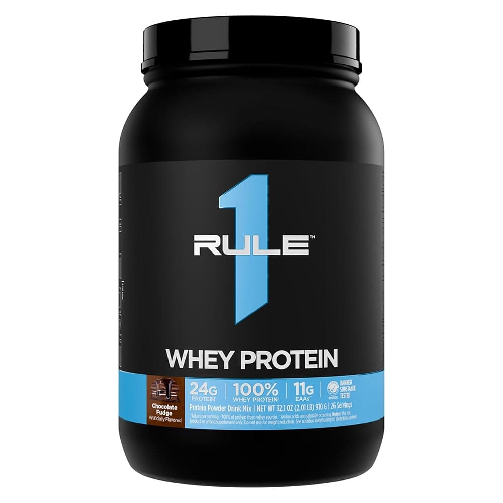 Rule One 100% Whey Protein, 2.01 lb Chocolate Fudge