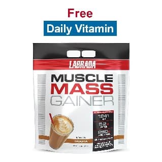 Labrada Muscle Mass Gainer, 11 lb Mocha