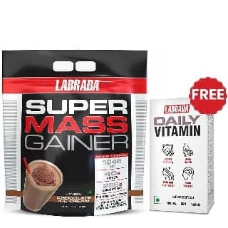 Labrada Super Mass Gainer, 11 lb Chocolate Ice Cream