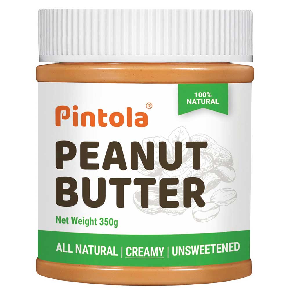Pintola All Natural Peanut Butter, 0.350 kg Creamy