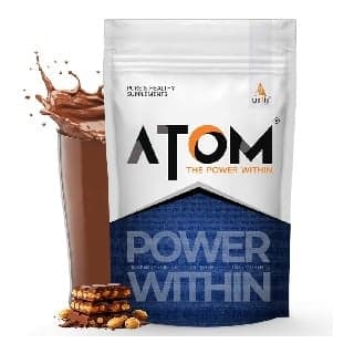 AS-IT-IS Nutrition ATOM PWR Whey Protein, 2.2 lb Choco Hazel Fusion