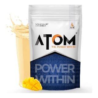 AS-IT-IS Nutrition ATOM PWR Whey Protein, 2.2 lb Mango
