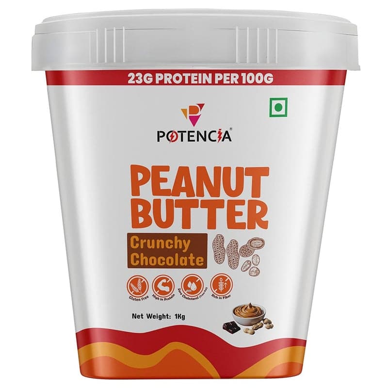 Potencia Peanut Butter, 1 kg Crunchy Chocolate