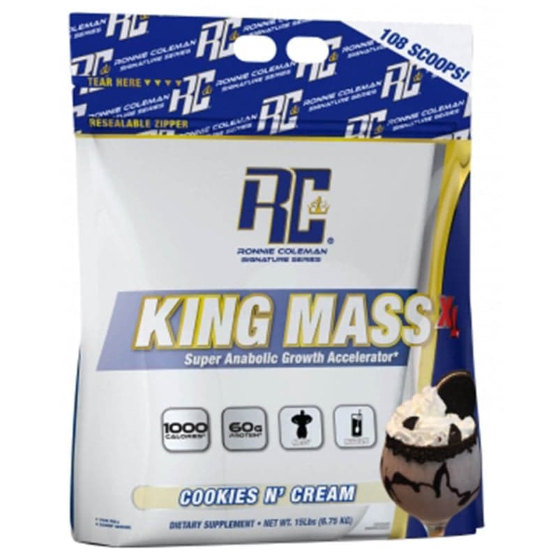 RONNIE COLEMAN King Mass , 15 lb Cookies & Cream