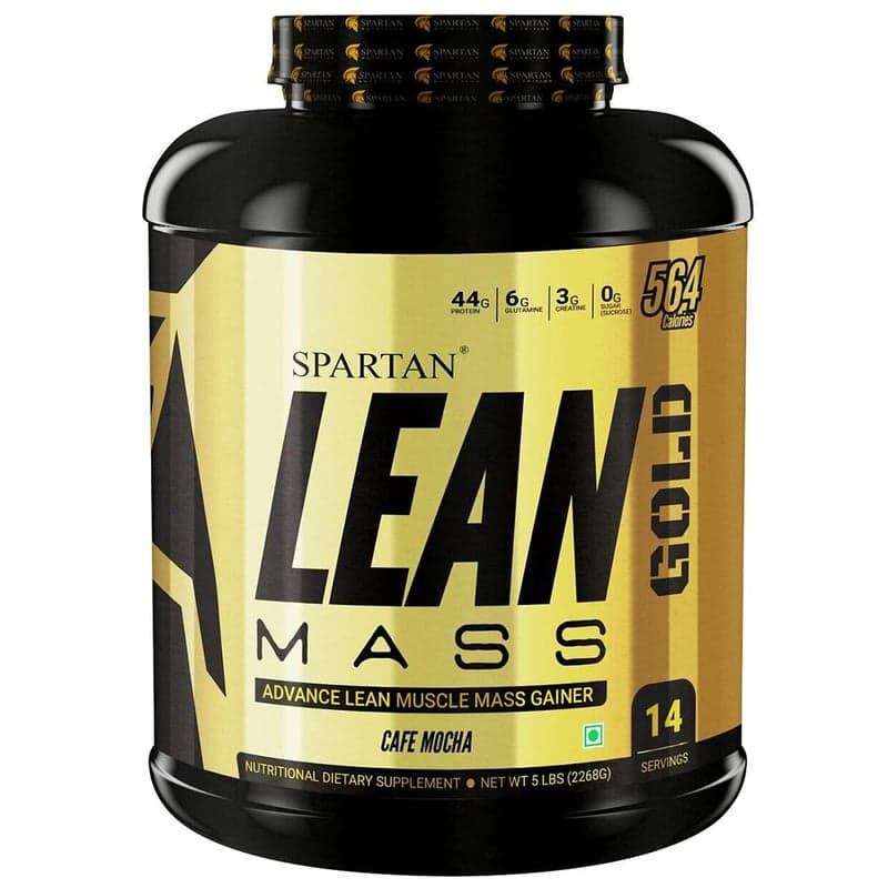 Spartan Nutrition Lean Mass Gold, 5 lb Cafe Mocha