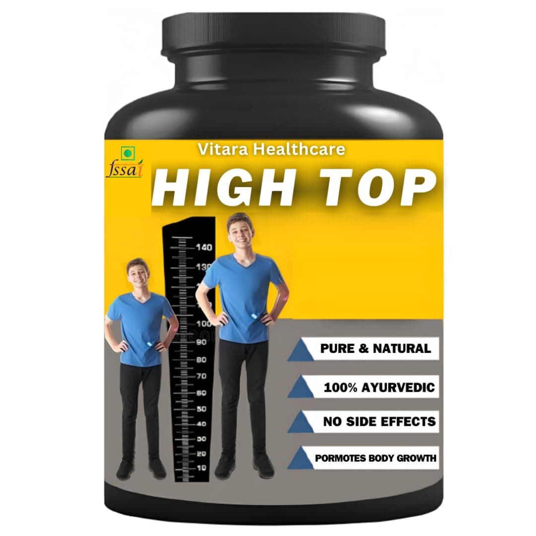 High Top | flavor Chocolate | height gainer | body bones | Protein, Powder | pack of 1