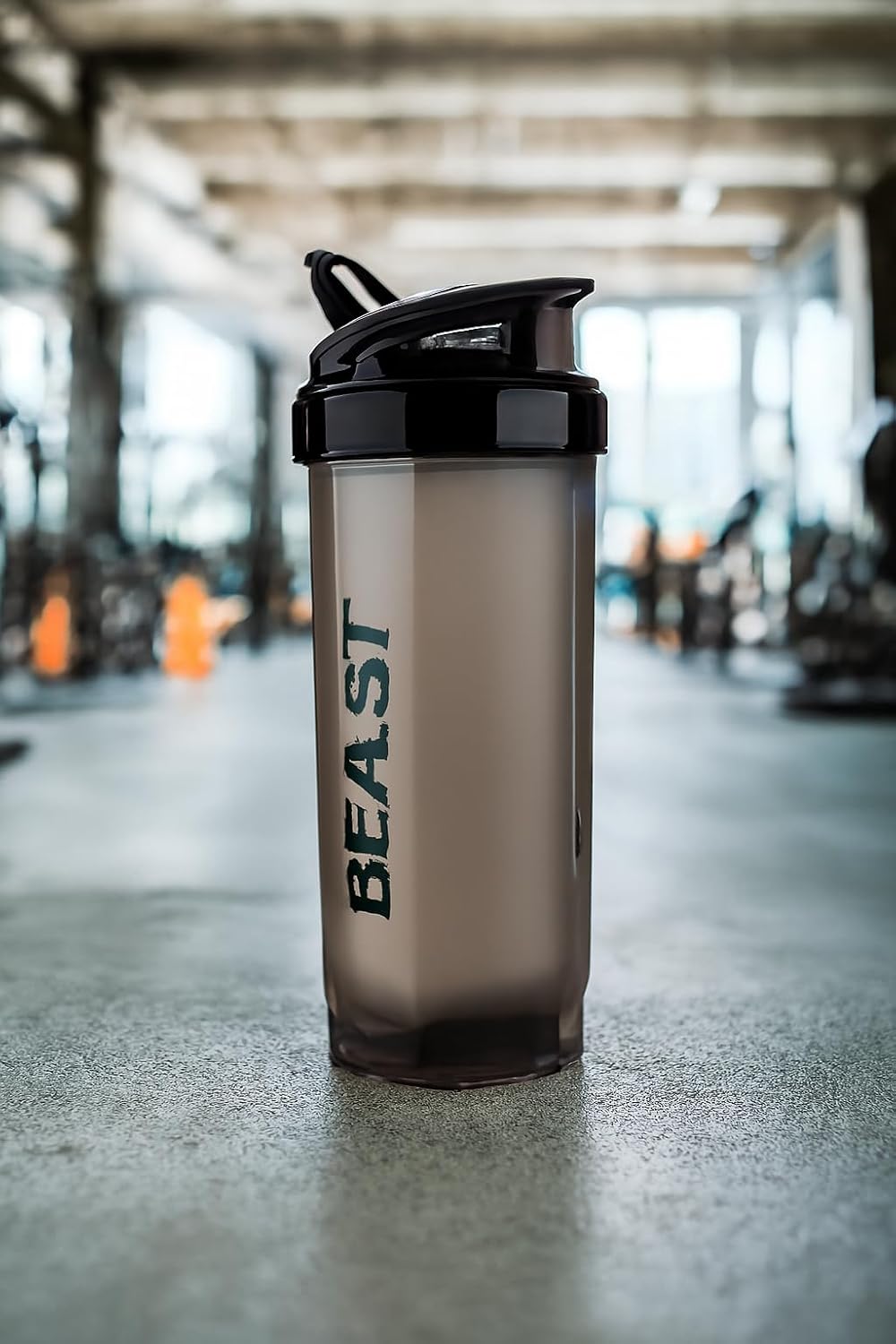 Xmart India Plastic Gym Shaker Bottle, Leakproof Sipper Bottle Ideal for Protein, Preworkout and Bcaas, BPA-Free Material,Shaker for Gym,Protein Shaker Bottle (650ml)