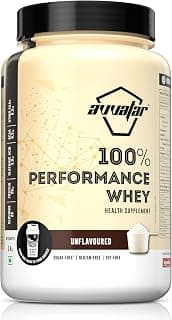 avvatar PERFORMANCE WHEY PROTEIN | 1Kg | Unflavoured